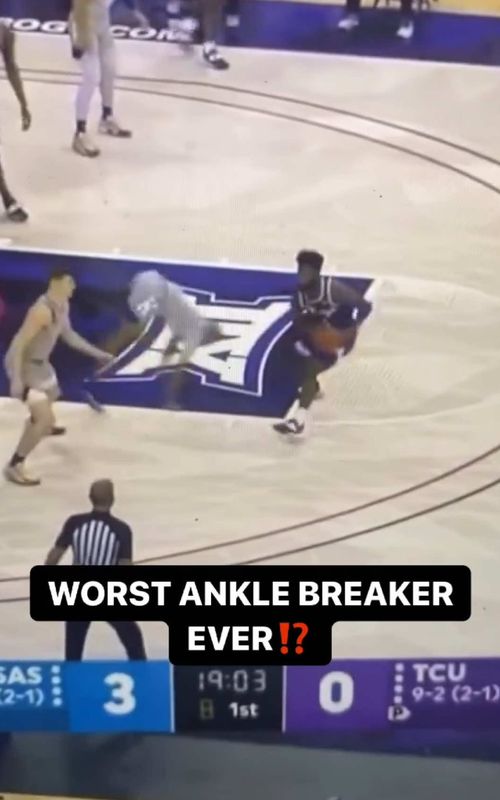 Gotta be the worst ankle breaker ever 💔 #NBA #basketball #sports #fyp #dunk 
