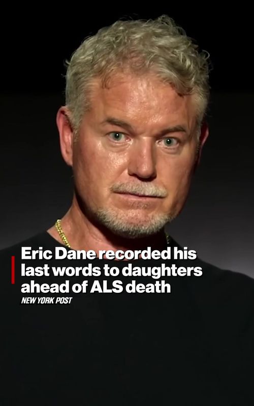 Eric Dane shared a heartbreaking final message for his daughters ahead of his death at age 53. 💔 The actor sat down with Netflix for an emotional interview amid his battle with ALS.