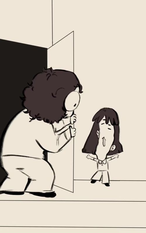 i’m still a velcro baby😋 #velcrobaby #animation #digitalart #silly #fyp 