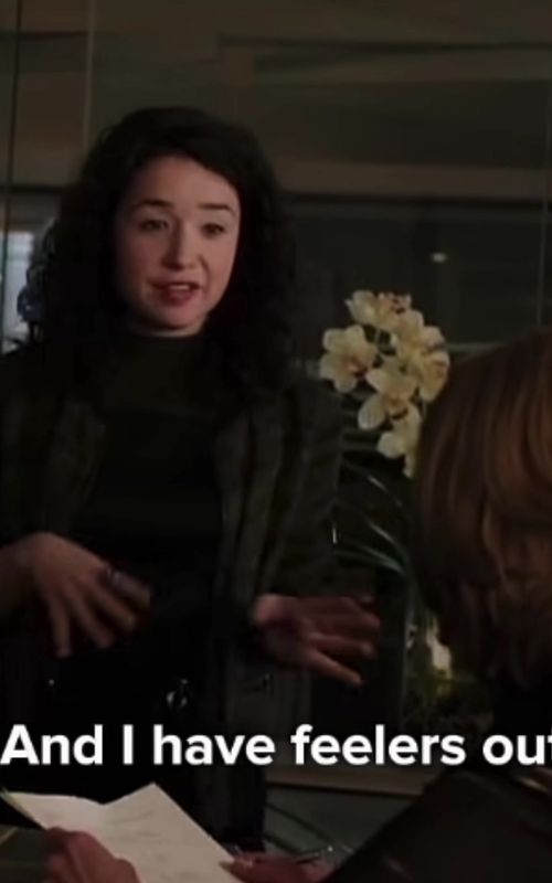 She gaves her no choice but to hire her 😳 #thegoodfight #drama #business #america #usa 