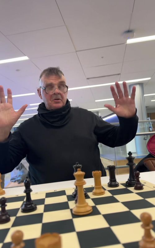 Undefeated 😤 #chess #oldhead #resign 