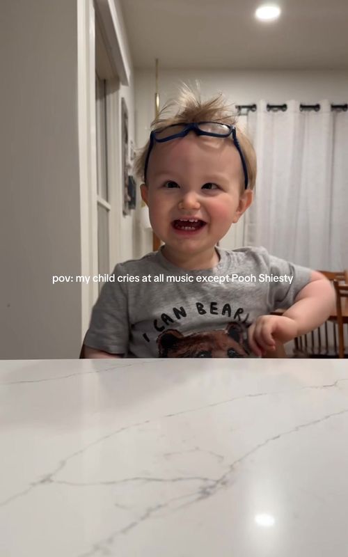 the kid knows what he likes  #music #empath #rapmusic #poohshiesty #fyp