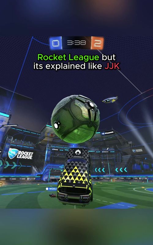 I alone am the honored one… #rocketleague #jjk 