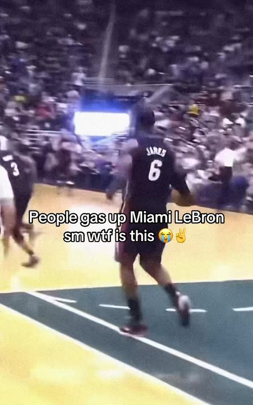 Miami LeBron was a real life super villain bro ✌️ #lebron #lebronjames #basketball #miamiheat #NBA 