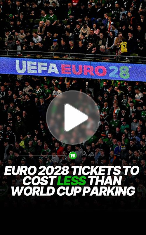 Euro 2028 tickets are set to be cheaper than World Cup parking as UEFA sticks to their affordability pledge. The high cost of attending this summer’s World Cup has come into sharp focus following the release of ticket details for Euro 2028. Supporters travelling to the United States, Canada, and Mexico in June are facing not only expensive match tickets, but also rising travel and accommodation costs. FIFA has come under heavy criticism for its pricing strategy for the 2026 tournament. Amid the backlash, the governing body introduced “more affordable” tickets priced at $60 (£45) for all 104 games. Even so, fans following their team all the way to the final could end up paying around £5,225 for the cheapest tickets. Mid-range seats would total roughly £8,580, while top-tier options could climb to £12,350. By contrast, Euro 2028 will aim to remain more accessible. UEFA has committed to keeping prices lower, with reports suggesting that 15% of tickets will be priced at £30 or less, and another 25% available for under £60. This means a supporter could buy two £30 match tickets and still spend less than it would cost just to park at a World Cup group-stage game this summer. Parking at AT&T Stadium in Arlington, Texas is priced at $75 (£57). #england #euro2028 #worldcup #news #football