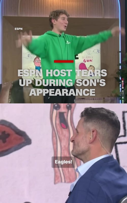 NFL Live host Dan Orlovsky shared a heartfelt moment with his son, Madden, who created graphics for the show in celebration of World Autism Awareness Day. #cnn #news