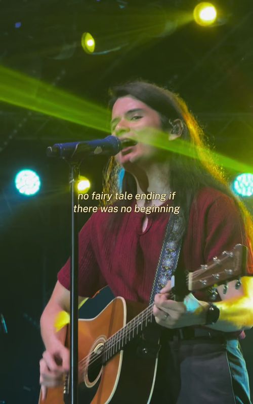 no fairytale ending, if there was no beginning.  Thank you for singing with us, Magsingal 💙💛 love u, Liwanag. 