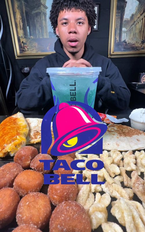 Healthy Snack From @tacobell🔔😁#24karatcrew #food #mukbang #eating #kindness 