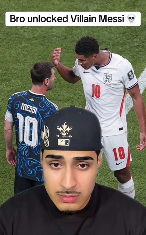 Bro just unlocked Villian MESSI 😭💀 #football #futbol #Soccer #messi #argentina #england #bellingham #worldcup 