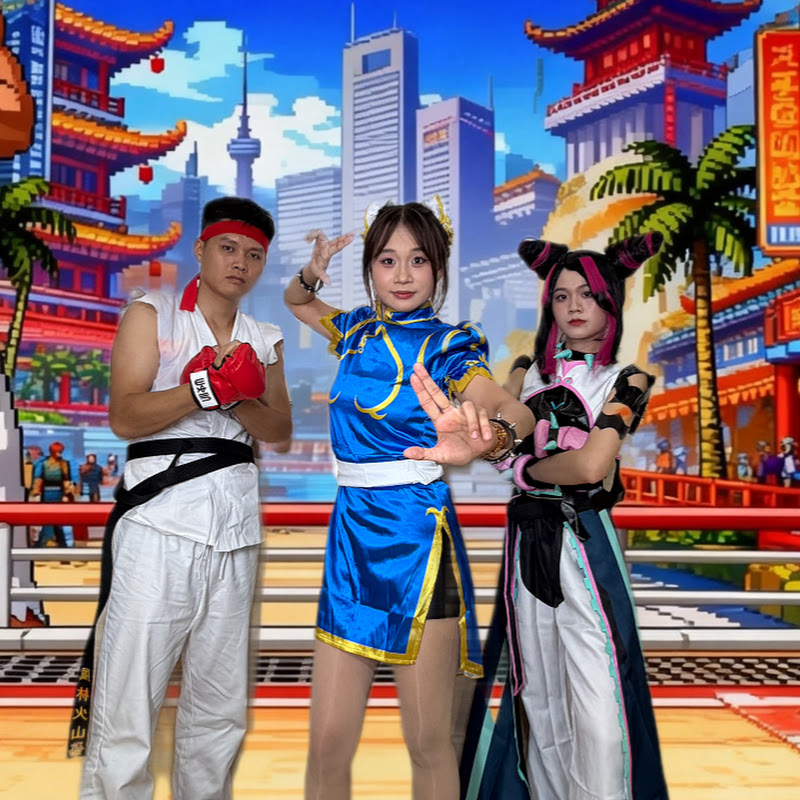 Chun-Li and Ryu