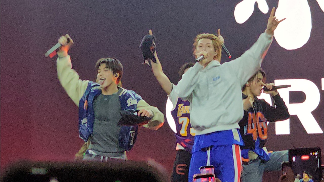 CORTIS [FANCAM/4K] [LOS ANGELES] @ NBA CROSSOVER - LA CONVENTION CENTER