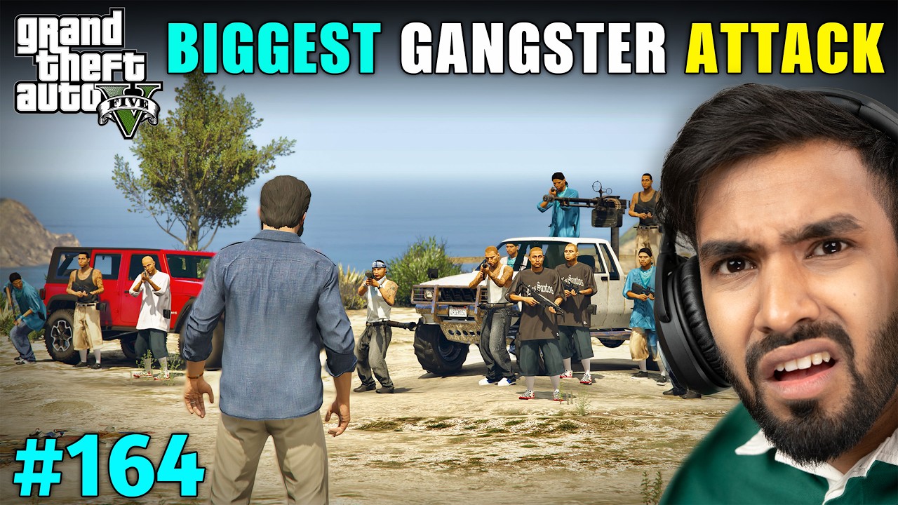 ESCAPING A GANGSTER’S SECRET BASE | GTA 5 GAMEPLAY #164