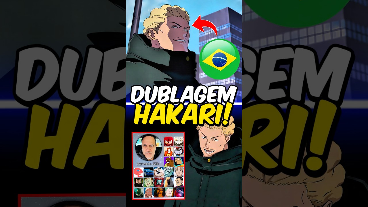 Revelada Voz Brasileira do Hakari? 😍🔥