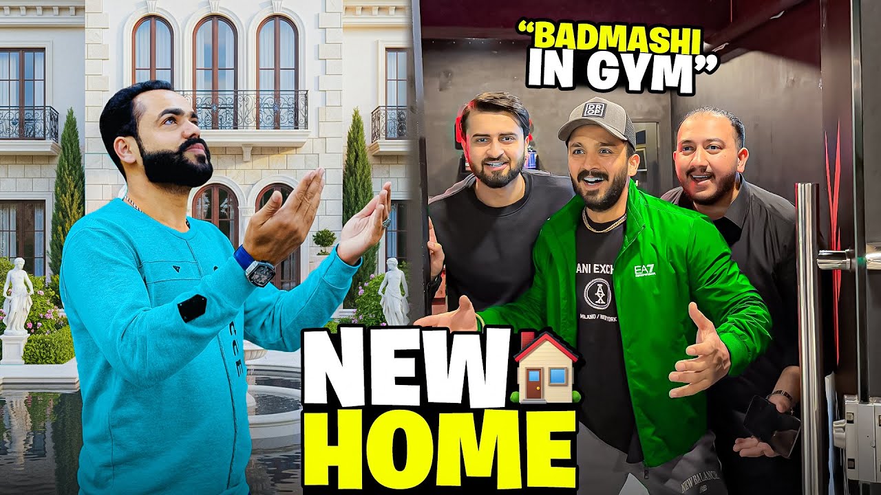 Congratulations for new House jan😍Sunday waly din Gym open krwa lia😱