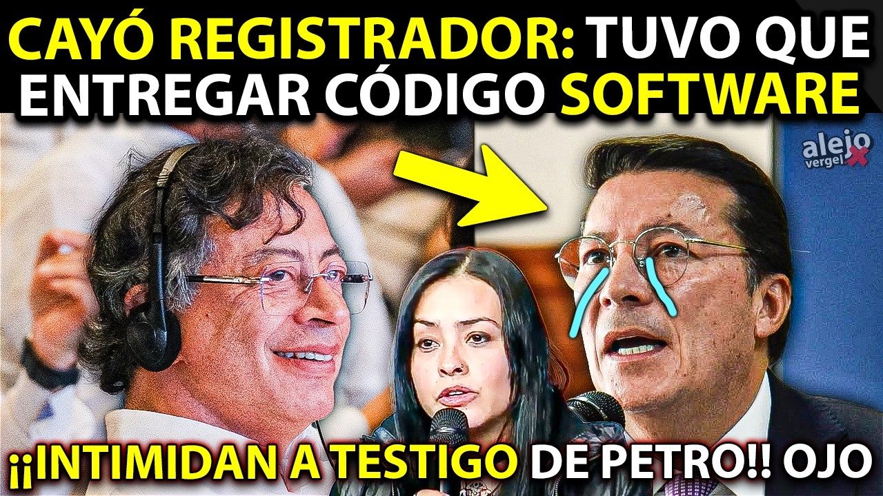 PETRO LO LOGRÓ: REGISTRADOR Entregará Software Electoral. INTIMIDAN a Testigo del Presi. ELN Votará