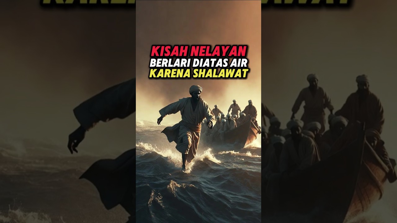 Kisah Nelayan Yang Berlari Diatas Air, Karena Bacaan Sholawat !!