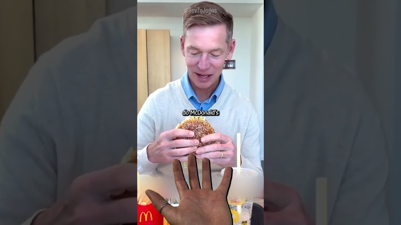 CEO do McDonald's não gostou de comer o Big Arch?