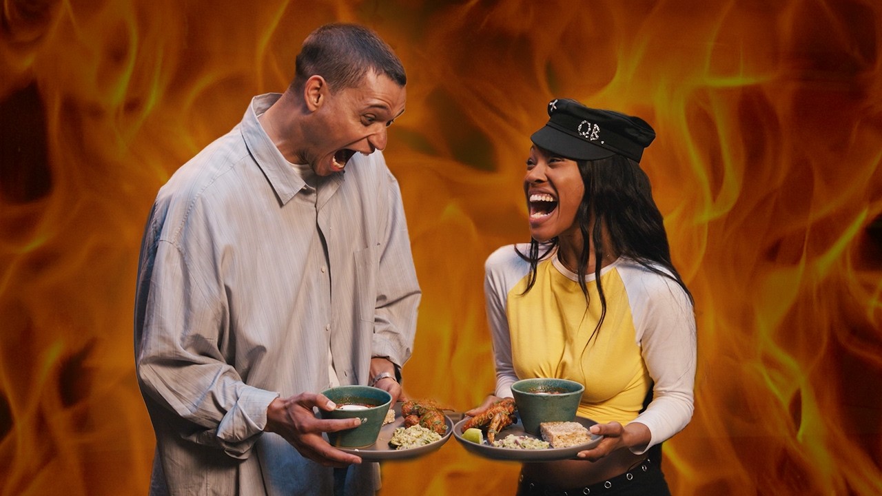 FEEDING STARVING CELEBRITIES FT. TYRIQ WITHERS