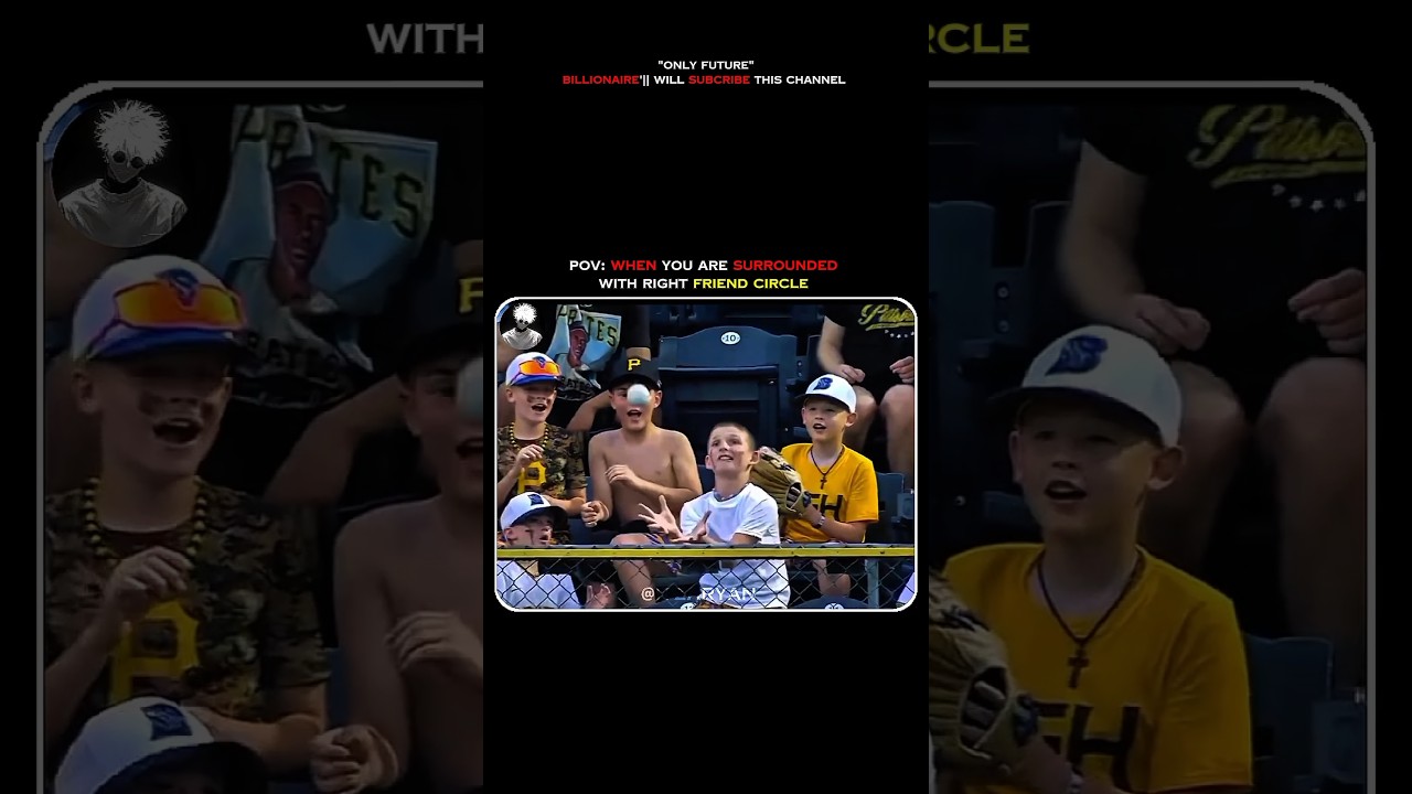 when you are surrounded with right friend circle 😌