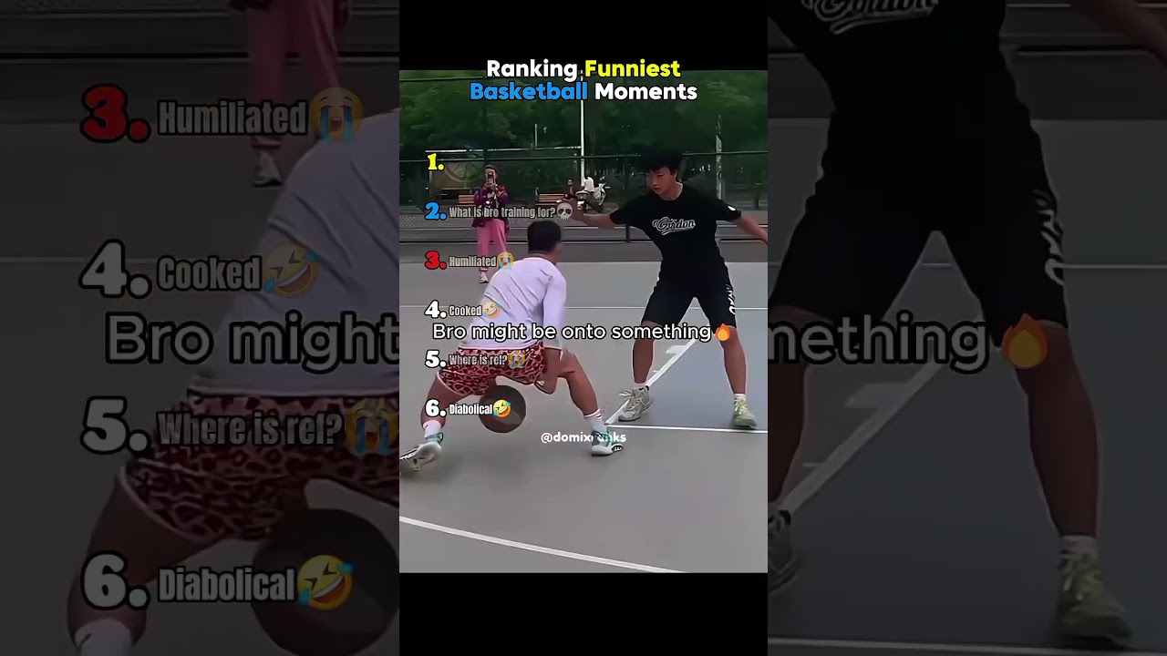 Ranking Funniest Basketball Moments 🏀😅 #basketball