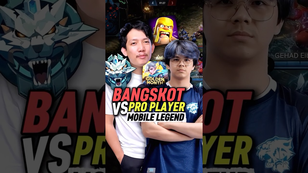 Drama BangSkot Vs Pro Player Mobile Legend
