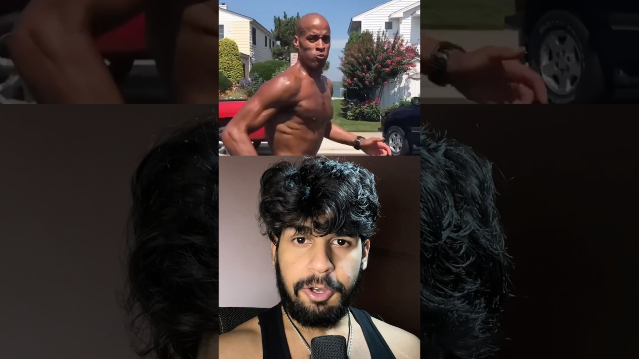 📌Breaking DAVID GOGGINS PULL-UP World Record 💪#shorts #funny #gym