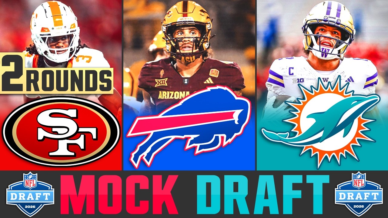 2026 NFL Mock Draft | 2 Round NFL Mock Draft