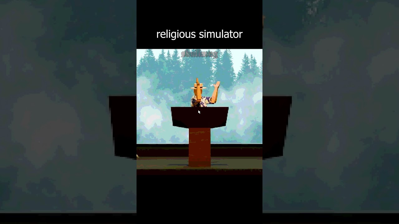 religious simulator #shorts #comedy #religion #memes