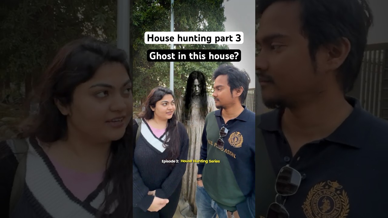 😰We went to a HAUNTED HOUSE?⚠️ Episode 3: House hunting series #bride2026 #shorts #marriedlife