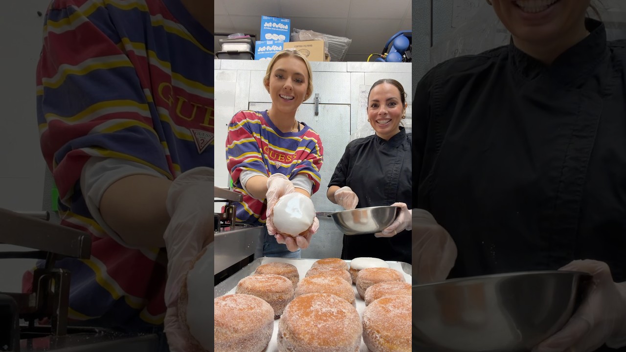Custom face donuts 🤪🍩 #diy #baking @ilovesainthonore  thanks @alexandra_lourdes 😊🫶🏻