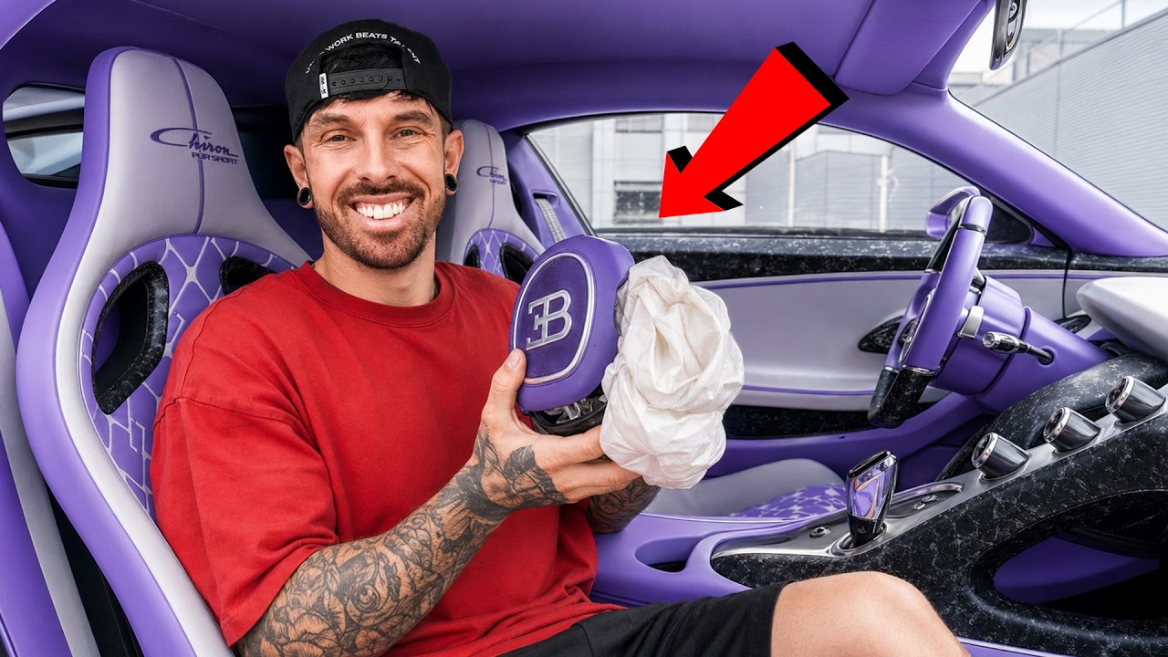 WHY I USED AUDI AIRBAGS IN THE BUGATTI CHIRON