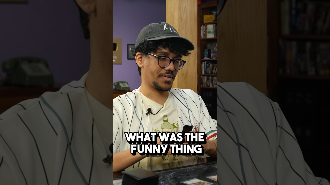 Cosmonaut Marcus Realizes The Funny Thing About His Magic: The Gathering Card...