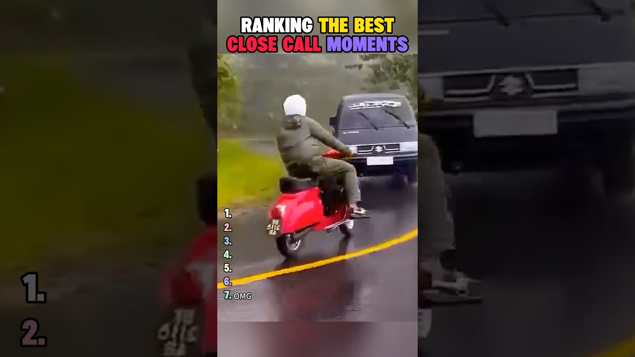 Ranking the best close call moments #ranking #foryou #trending #closecall #lucky #fyp #prx202606