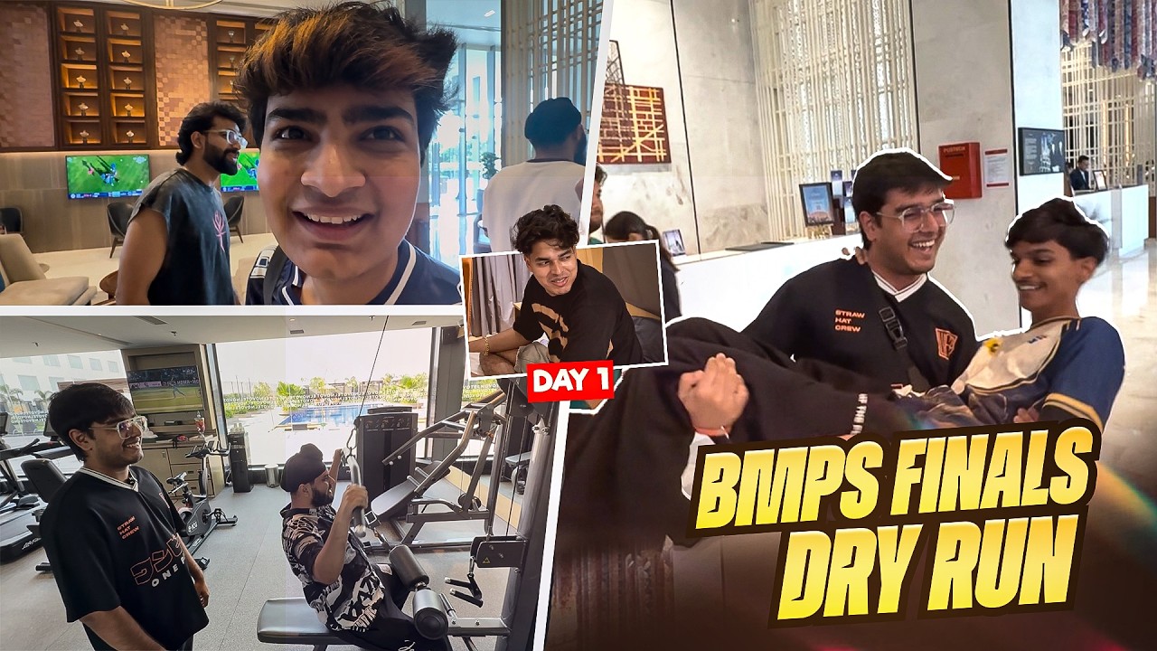 BMPS FINALS DRY RUN VLOG | TEAM APEX GAMING