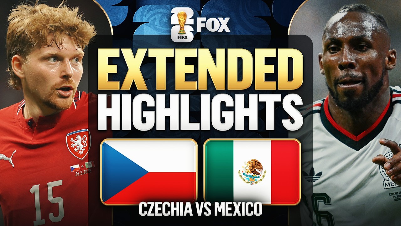 Czechia vs Mexico Extended Highlights 🌎🏆 2026 FIFA World Cup™