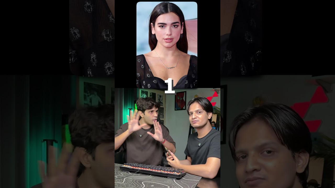 Ranking Female Celebrities😛! #ytshorts #quiz #ranking