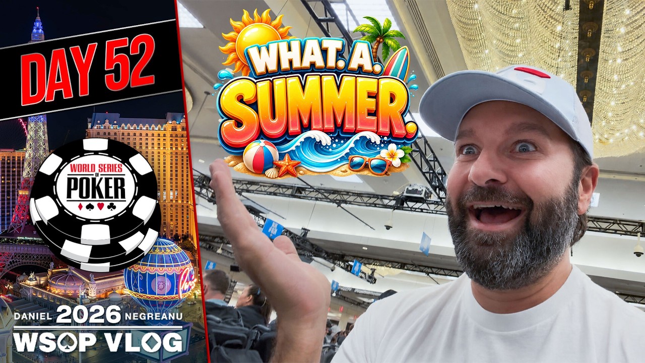 The END of an EPIC Summer! - 2026 WSOP VLOG Day 52