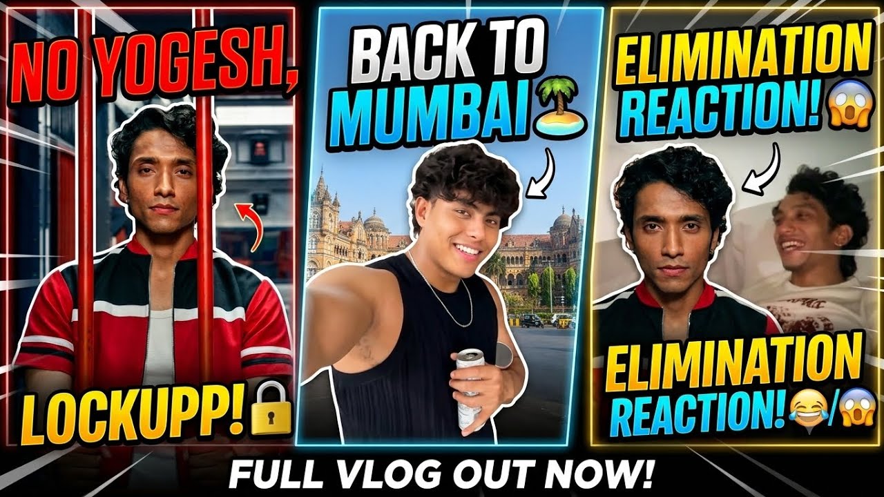 NO Yogesh NO Lockupp???? || funniest vlog 😂❤️ 
