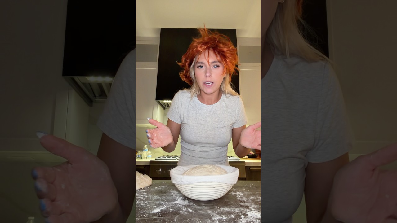 Debbie’s new kitchen 🤪🍞👩‍🍳 #baking #sourdough #DIY making sourdough in my new house