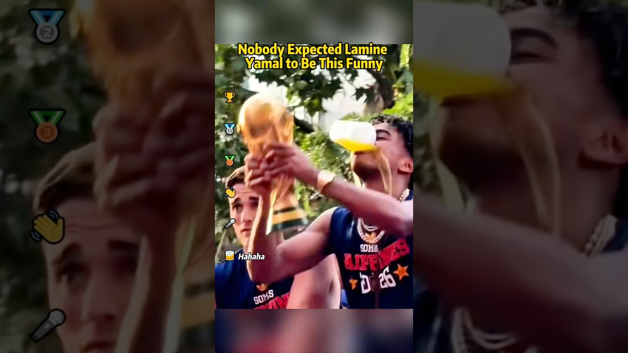 Nobody Expected Lamine Yamal to Be This Funny😂#lamineyamal #yamal#football#funny