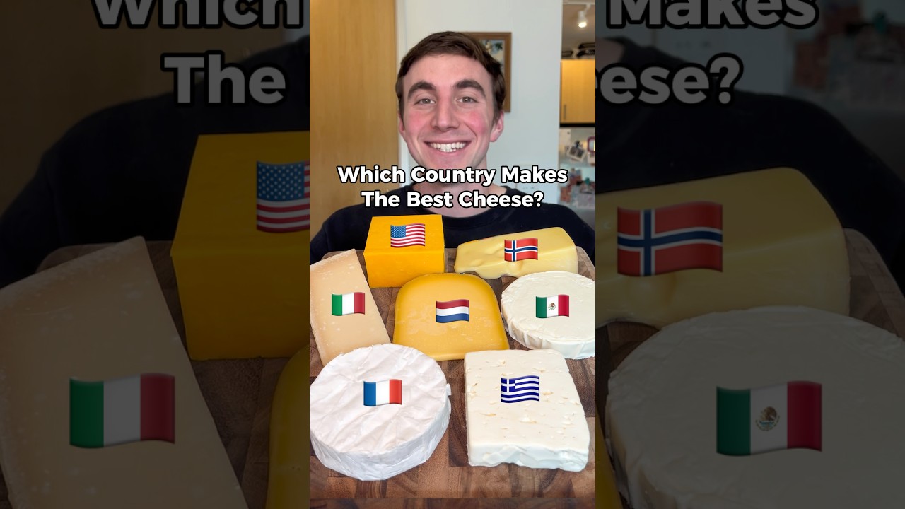 Which Country Makes The Best Cheese? #cheese #cheeses #mukbang